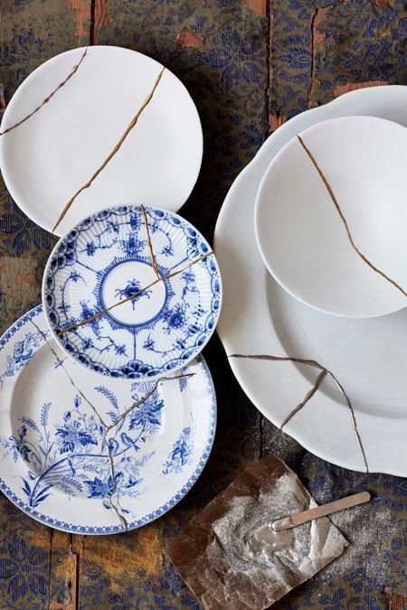 KINTSUGI – NGHỆ THUẬT HÀN GẮN ĐỒ VỠ BẰNG VÀNG